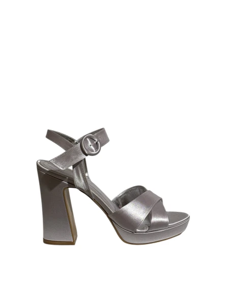 Milano Life 701 Kadın Platform Topuklu Saten Ayakkabı (Yaz 25)