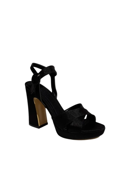 Milano Life 701 Kadın Platform Topuklu Saten Ayakkabı (Yaz 25) - 8