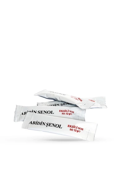 Abidin Şenol 12 gr Ekşili Sos 2000 Adet 4 Koli Avantajlı Fiyat