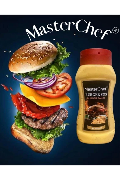 Masterchef Burger Sos 400 gr 3 Adet