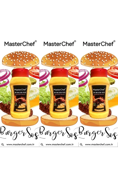 Masterchef Burger Sos 400 Gr * 12 Adet - Resim 2