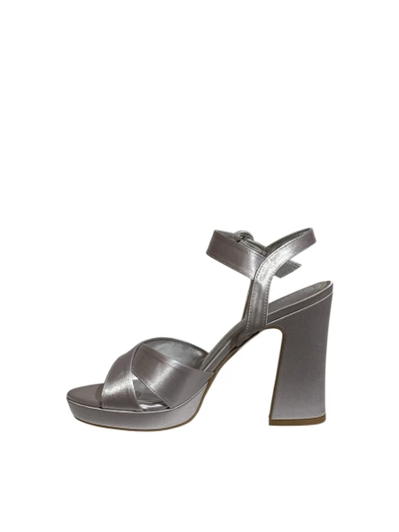 Milano Life 701 Kadın Platform Topuklu Saten Ayakkabı (Yaz 25) - 2