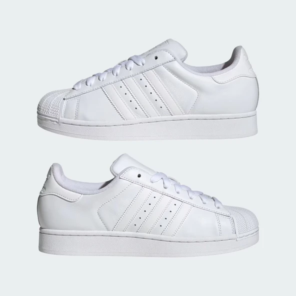 Adidas Superstar B27136 Beyaz Günlük Spor Ayakkabı - 5