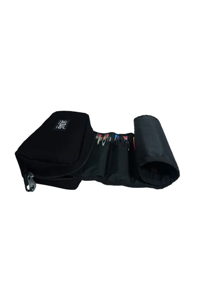 jacbag Jac-06 Organizer Rulo Kalem Çantası Siyah - 5
