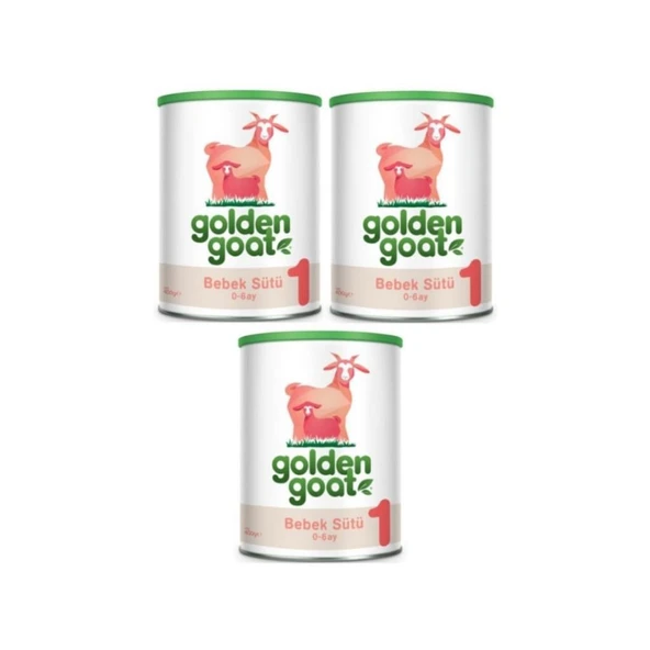 Golden Goat 1 Keçi Sütü Bazlı Bebek Sütü 400 Gr- 3 ADET- SKT:11/2026