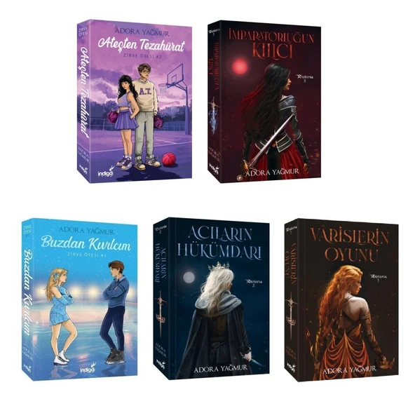 Adora Yağmur Seti Karton (5 Kitap)