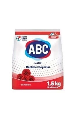 ABC MATİK RENKLİLER BEYAZLAR 1,5KG
