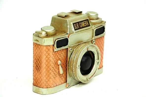 Dekoratif Metal Fotoğraf Makinesi - 7