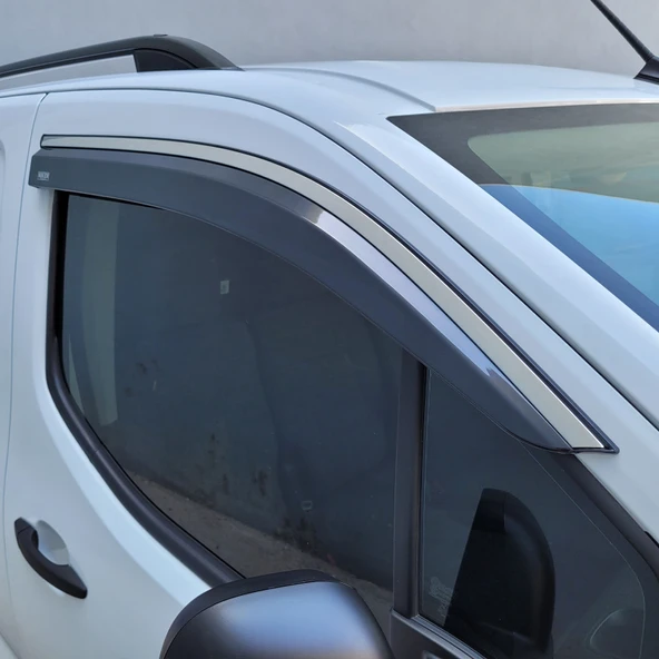 Citroen Berlingo Kromlu Cam Rüzgarlığı 2li 2019 Model ve Sonrası - 2