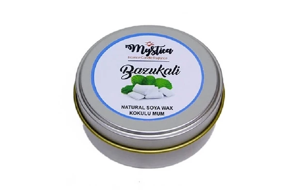 Soya Wax Mum Kokulu Tenekede Bazukalı (sakız) - 3