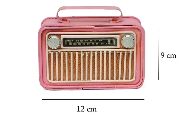 Dekoratif Metal Radyo - 2