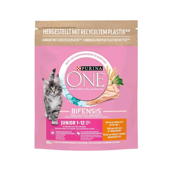 Purina One Junior Tavuklu Yavru Kedi Maması 800gr