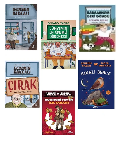 ŞERMİN YAŞAR SERİSİ 6 KİTAP SET