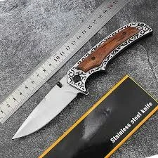 Dövme Çelik Işlemeli Ahşap Kabze Avcı Komando Çakı - Efsane Çakı - 2