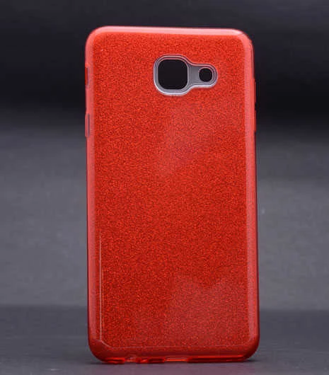 Galaxy J7 Max Kılıf Shining Simli Silikon Kılıf - 4