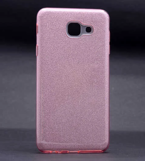 Galaxy J7 Max Kılıf Shining Simli Silikon Kılıf - 5