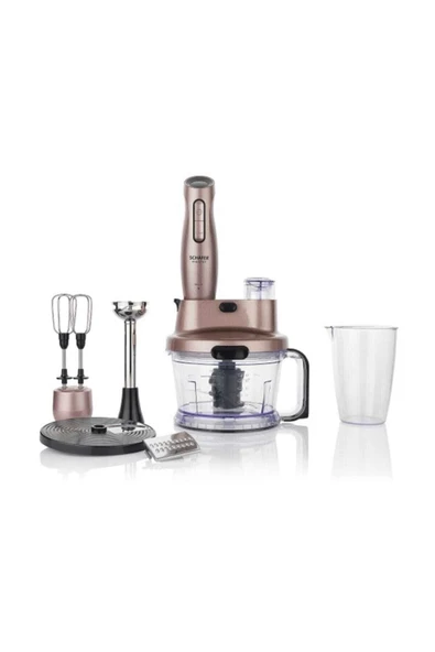 Rose Gold Meister Multi Blender Seti 17 Parça