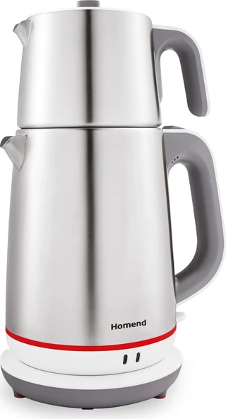 Homend Royaltea 1710H Inox Beyaz Çay Makinesi
