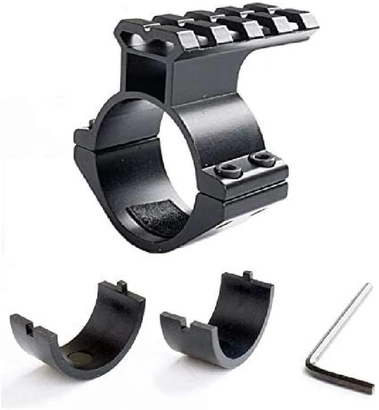 25.4/30 Mm,reddot,fener, Taktik Işık Montajı, Yedek Lazerler İçin Üst Ray - 4