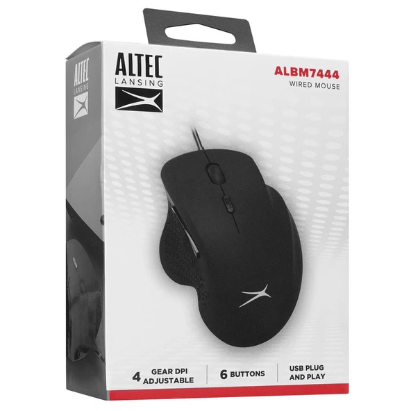 Altec Lansing ALBM7444 Usb Siyah 3200 DPI Optik Mouse - 2