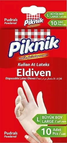 PİKNİK ELDİVEN 10 LU KULLAN AT