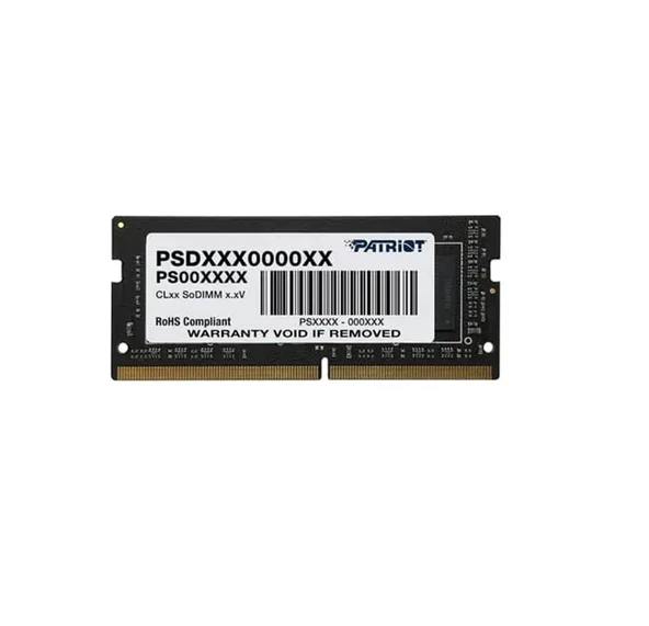 Patriot Signature Line PSD432G32002S 32GB(1x32GB) DDR4 3200MHz CL22 SODIMM Notebook Ram