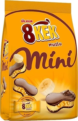 8 KEK MİNİ MUZLU 162GR