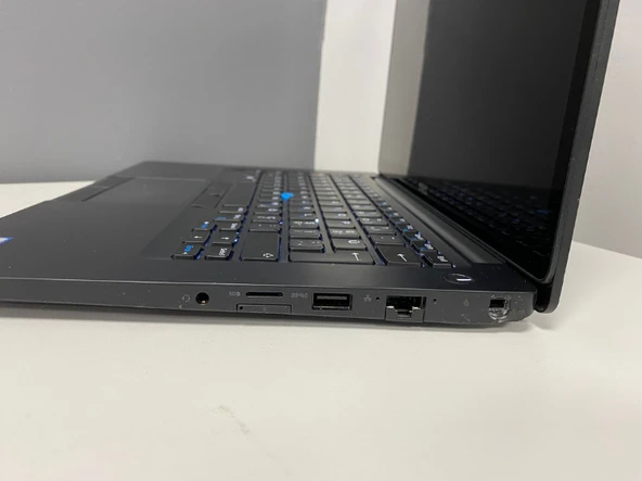 Dell Notebook Latitude 7480 i5 6300U 8Gb 256Gb M2 Ssd 14"Fhd Ips Dokunmatik (C Laptop) 2.EL 3Ay Gara - Resim 3