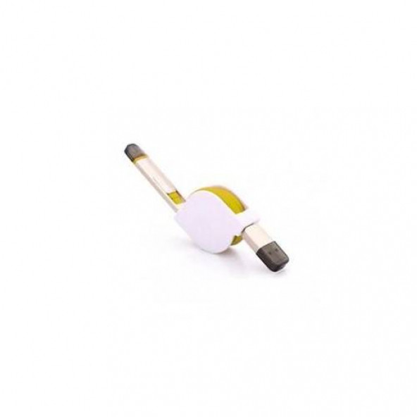 Go Mobile GM-CCM-01 Makaralı Lightning - Micro USB Kablo - 4