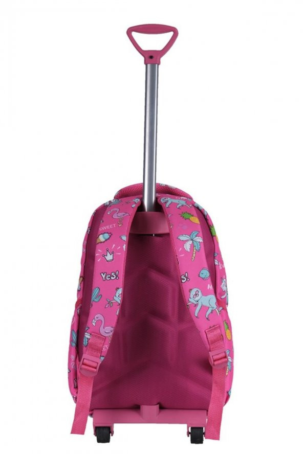 Çekçekli Unicorn Desenli İlkokul Çantası + Beslenme Çantası - 8