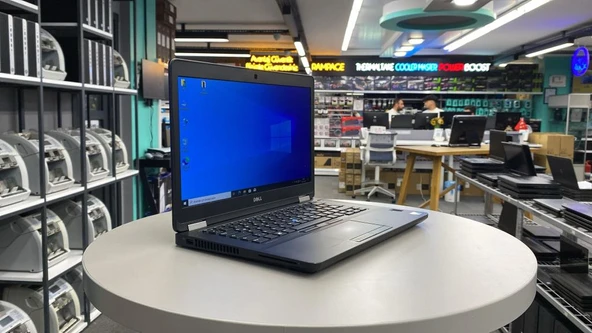 Dell Notebook Latitude E5470 intel i5 6300U 8Gb 256Gb M2 Ssd 14"Fhd Ips (Bx Laptop) 2.EL 3Ay Garanti - Resim 2