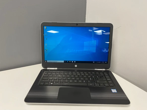 Hp Notebook Pavılıon 14-Al180No i3 7100U 8Gb 128Gb M2 Ssd 14" Fhd Ips Grey (Bx Laptop) 2.EL 3Ay Gara