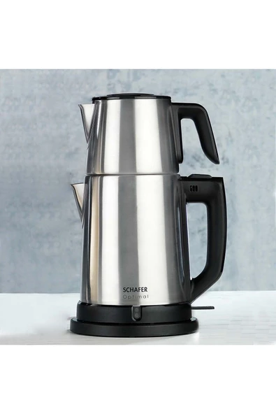 Schafer Optimal Inox 1800 W Çelik Çay Makinesi
