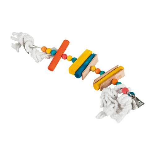 Loofah Doğal Ahşap Kuş Oyuncağı 35 CM ürün görseli