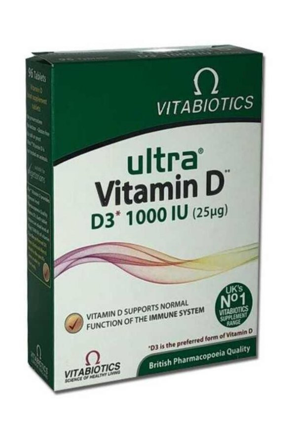 Ultra Vitamin D3 96 Tablet