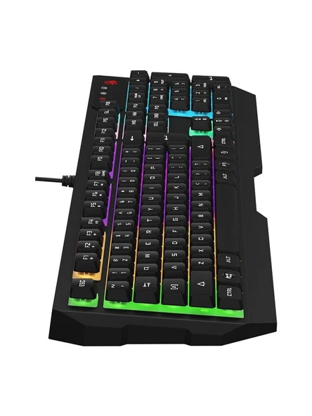 Bloody B135N Q Türkçe Fn-Multimedya Neon Gaming Oyun Klavyesi - 2