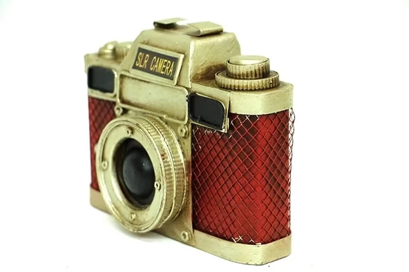 Dekoratif Metal Fotoğraf Makinesi - 2