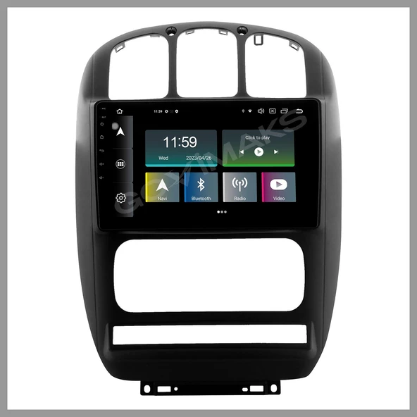 CHRYSLER GRAND VOYAGER 2006-2012 UYUMLU 6 GB RAM 128 GB HAFIZA ANDROID MULTIMEDIA TEYP - Resim 9