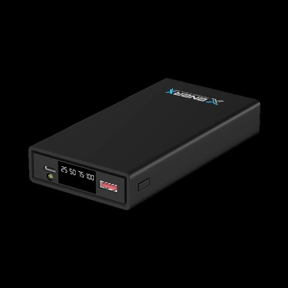 eNeRX Powerbank 20000 mAh 2.1 Amper Led Göstergeli ENR-P2025DC Beyaz - 4