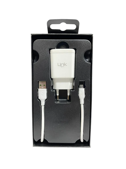 Link Tech S660 Premium 10W Micro USB Kablolu Akıllı Şarj Aleti - 2