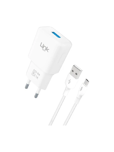 Link Tech T440 10W Micro USB Kablolu Şarj Cihazı - 4