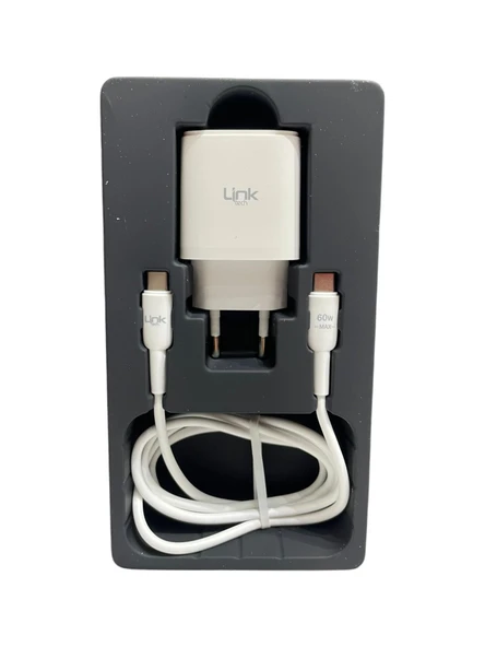 Link Tech C312 Safe Tip-C Kablolu 30W Hızlı Şarj Cihazı - 2