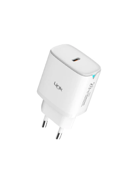 Link Tech C309 Safe 20W Hızlı Şarj Adaptörü - 4