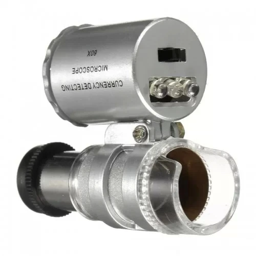 Iphone5 Için Uyumlu Kapaklı Lens Mikroskop Taşınabilir Mini Cep Boyutu Led Mikroskop No.9882ip5ii - 4