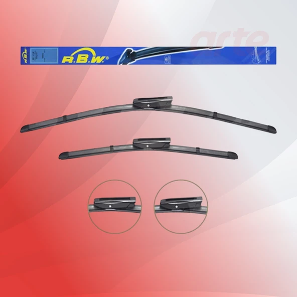 Renault Captur Rbw Muz Ön Silecek Takımı (2013-2016) ürün görseli 1