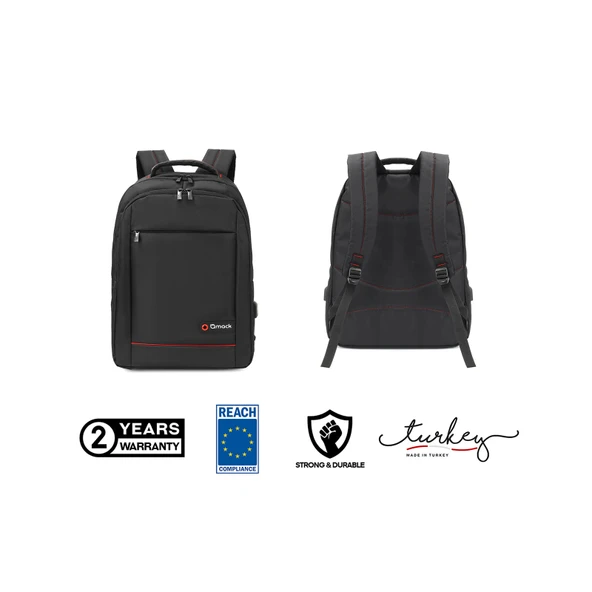Mack MCC-006 15.6" Office USB Girişli Notebook Sırt Çantası - 2