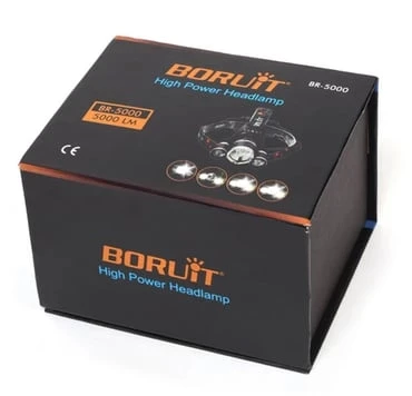 T6 Kafa Feneri 5000 Lumens 3xcree Xm-t6+2r5 Lamba Led Kamp Lambası - Resim 2