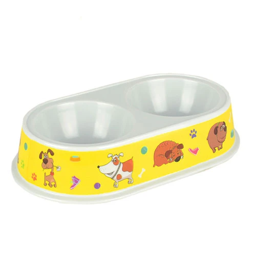 Flip Melamin İkili Kedi ve Küçük Irk Köpek Mama Kabı - 2