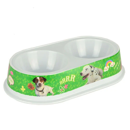 Flip Melamin İkili Kedi ve Küçük Irk Köpek Mama Kabı - 3