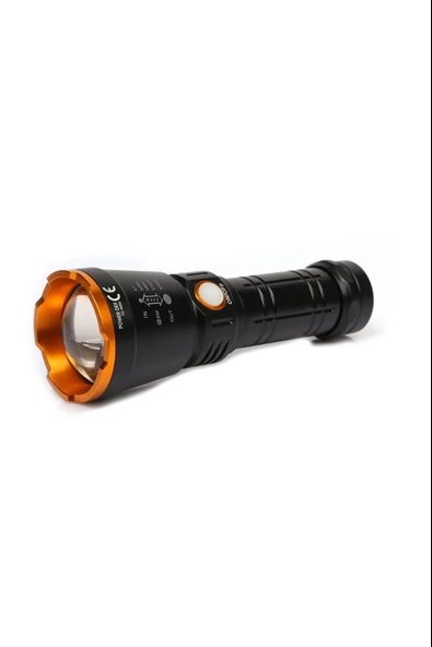 Pd-6682 1000 Lümen 15 Watt Profesyonel Şarjlı El Feneri - 2